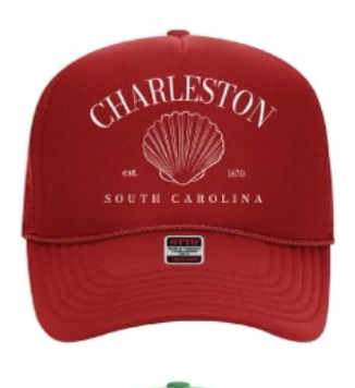 Greeting From Charleston Shell Hat