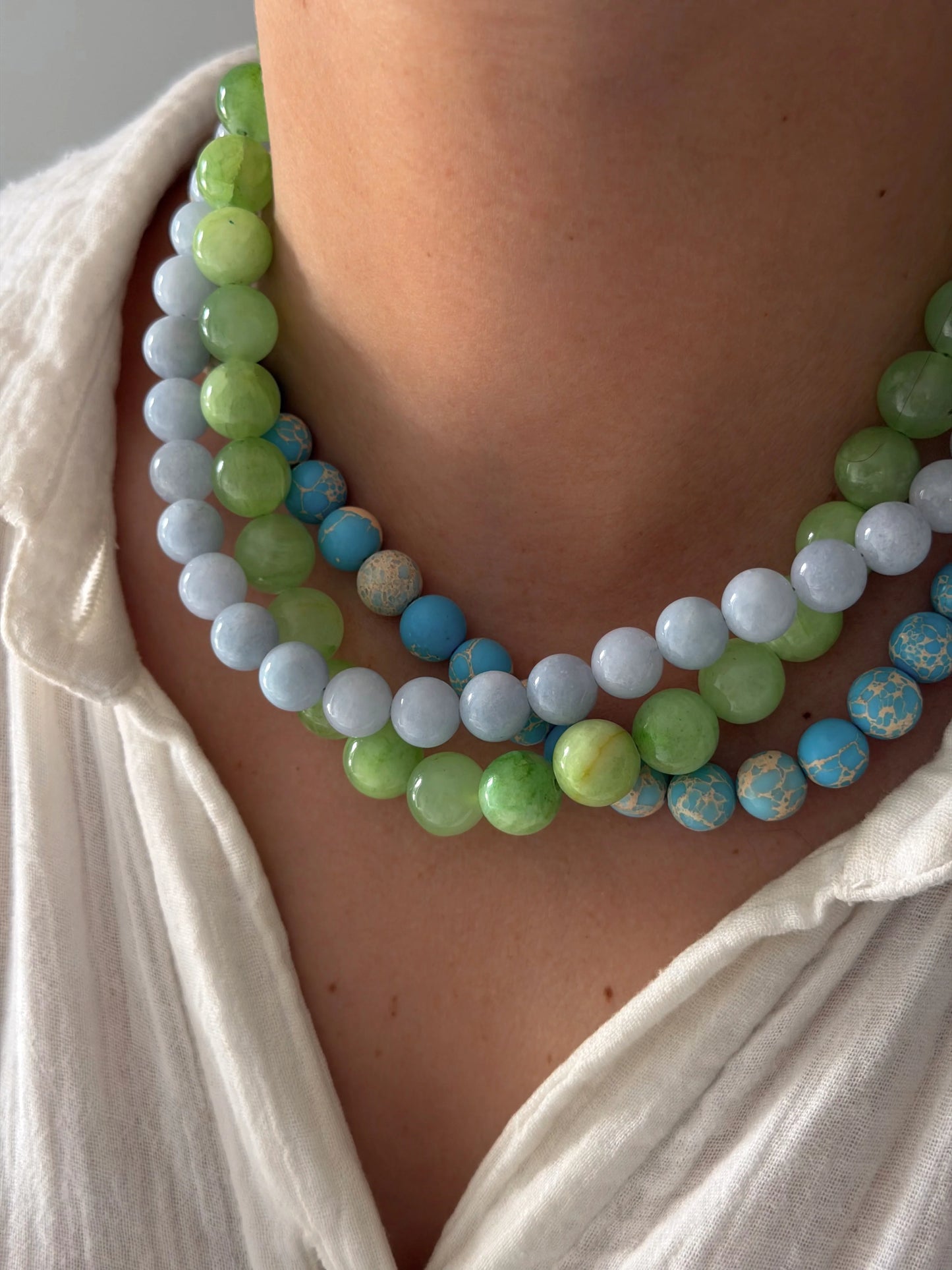 LUCIA GEMSTONE NECKLACE