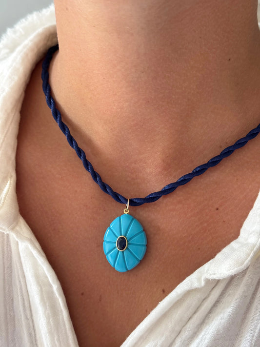 INDIGO NECKLACE