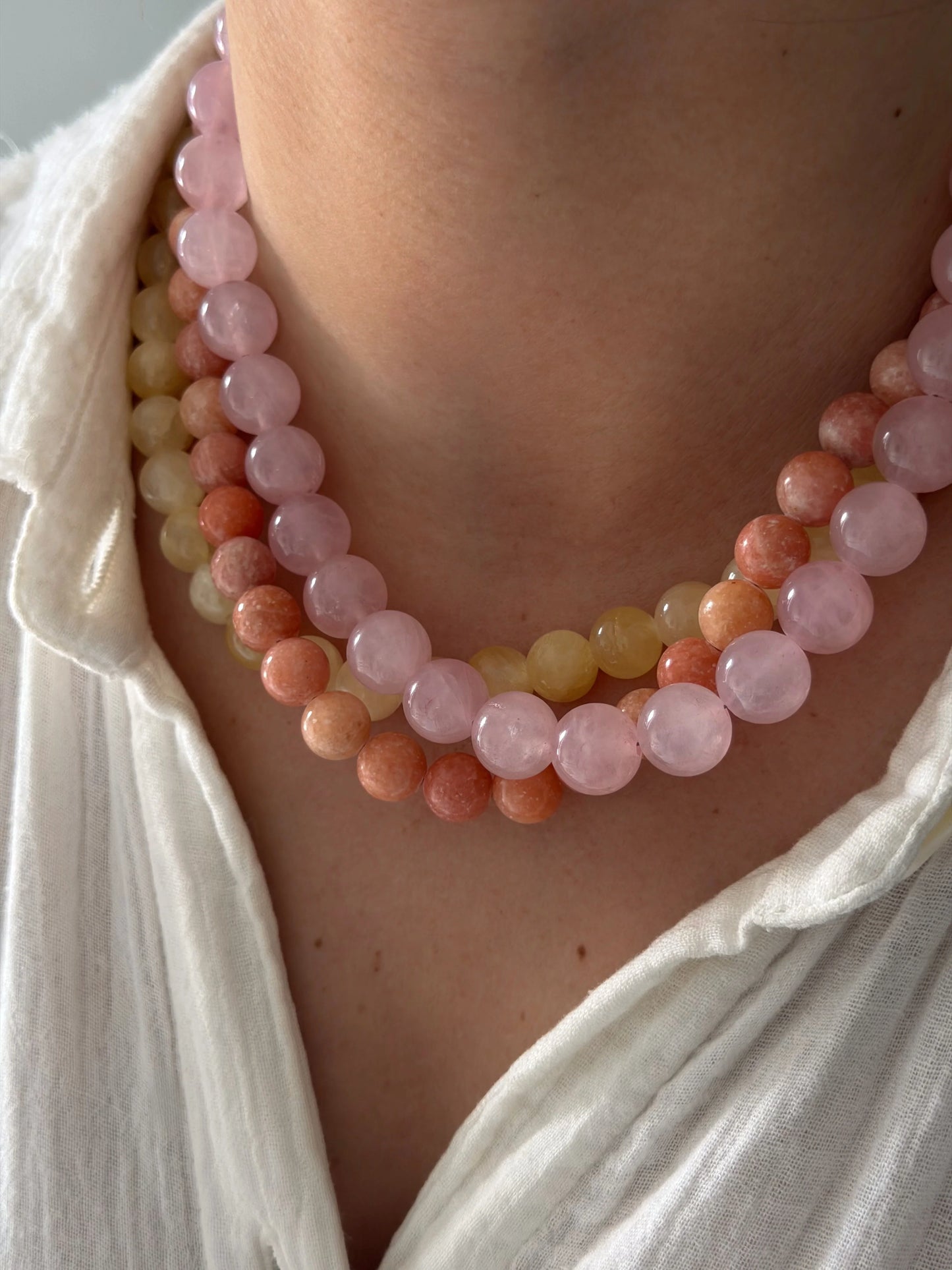 LUCIA GEMSTONE NECKLACE