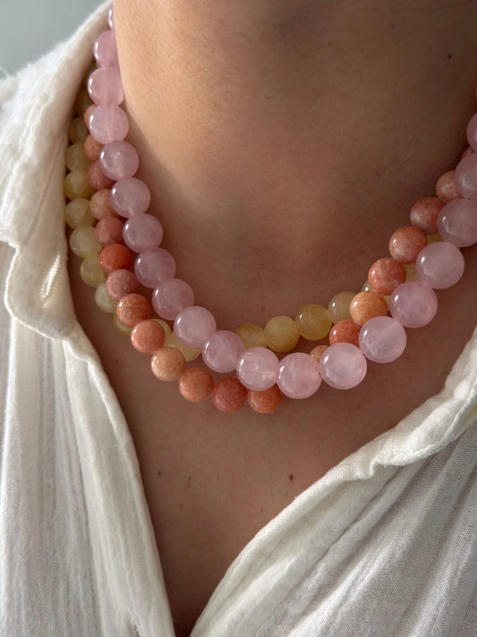 LUCIA GEMSTONE NECKLACE