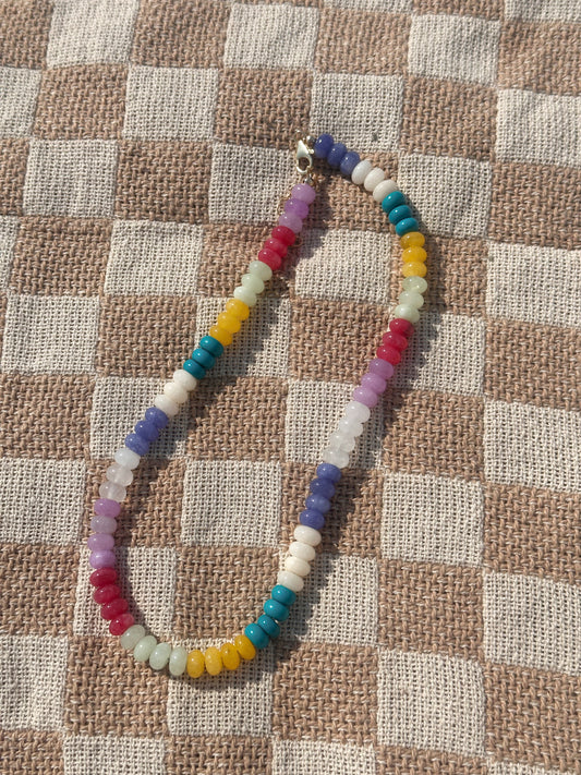 Pot of Rainbow Necklace