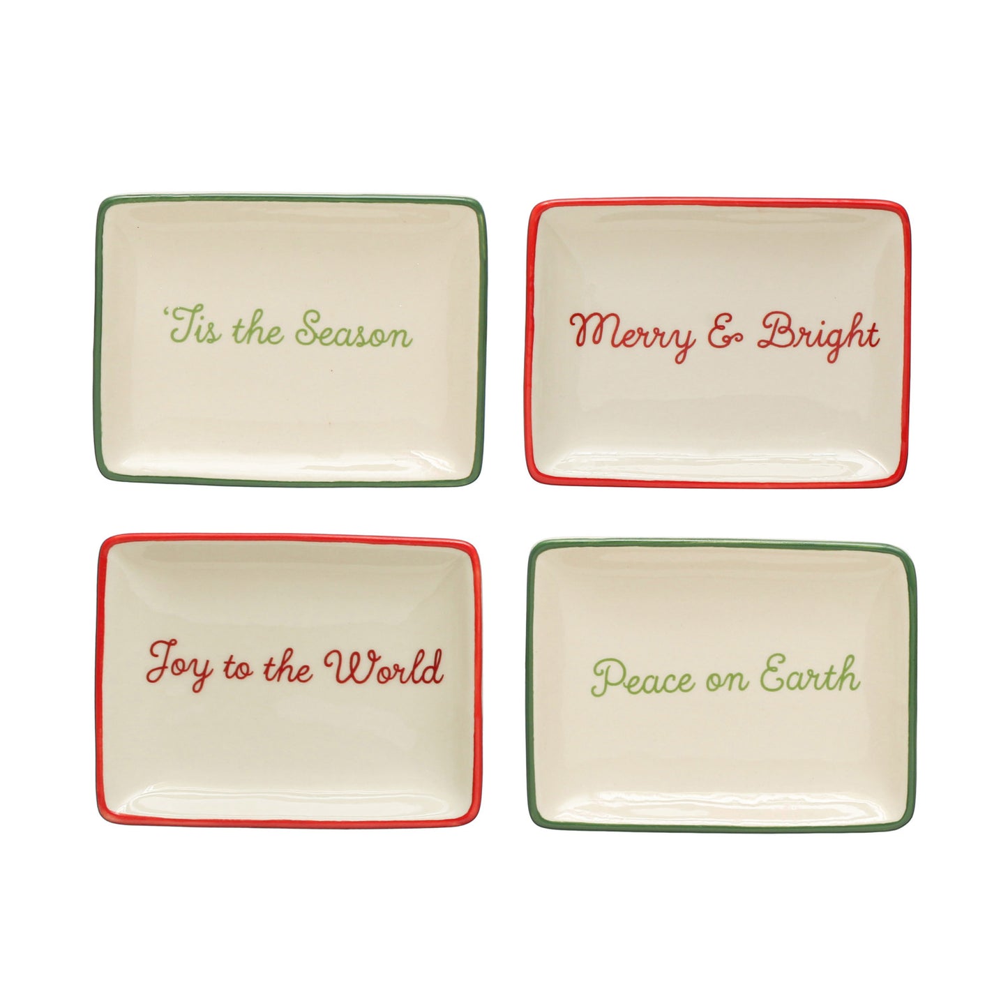 Christmas Saying Dish