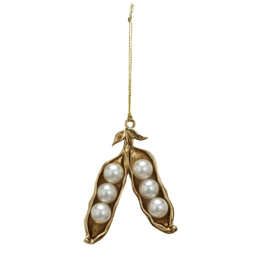 Pea Pod Ornament