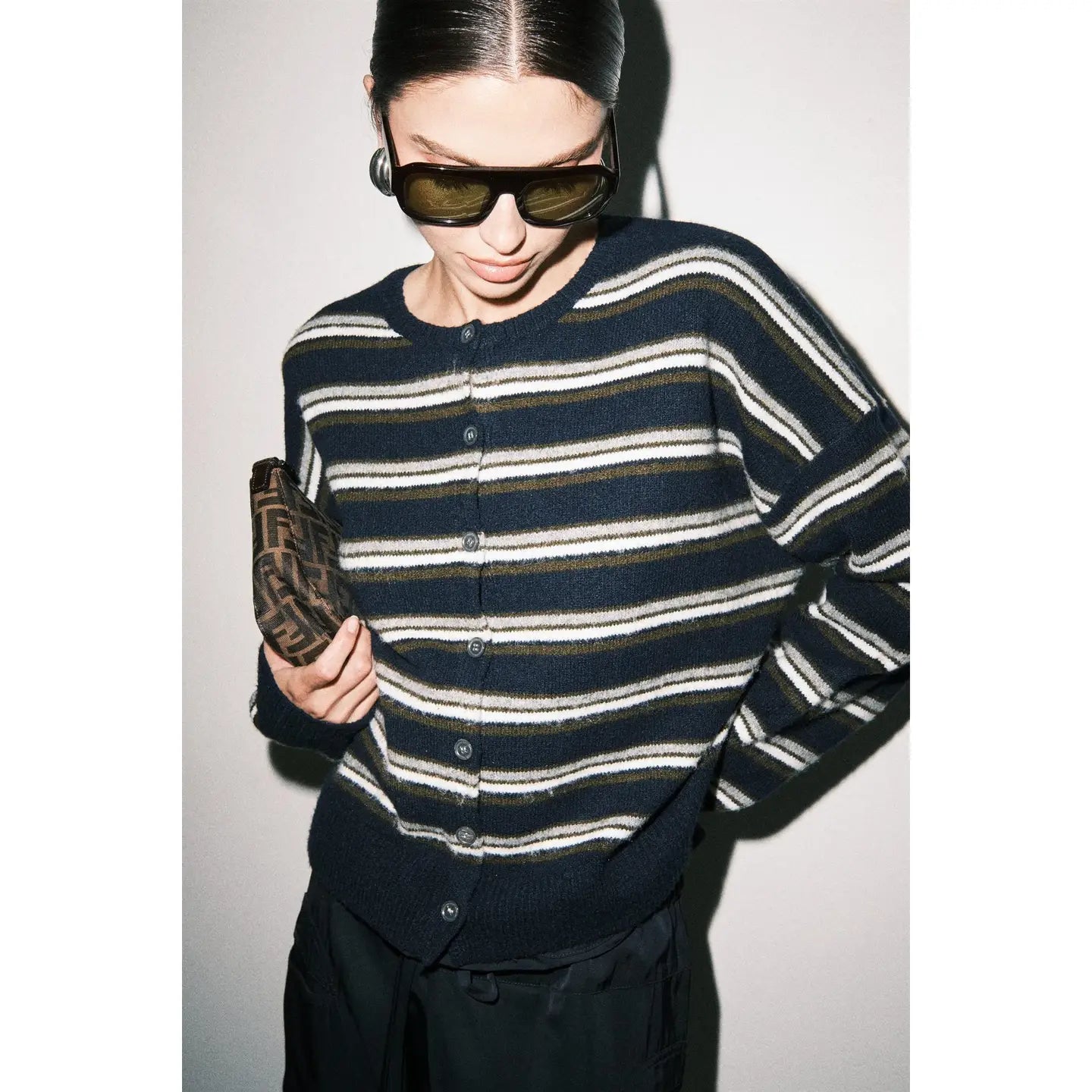 The Robin Striped Cardi