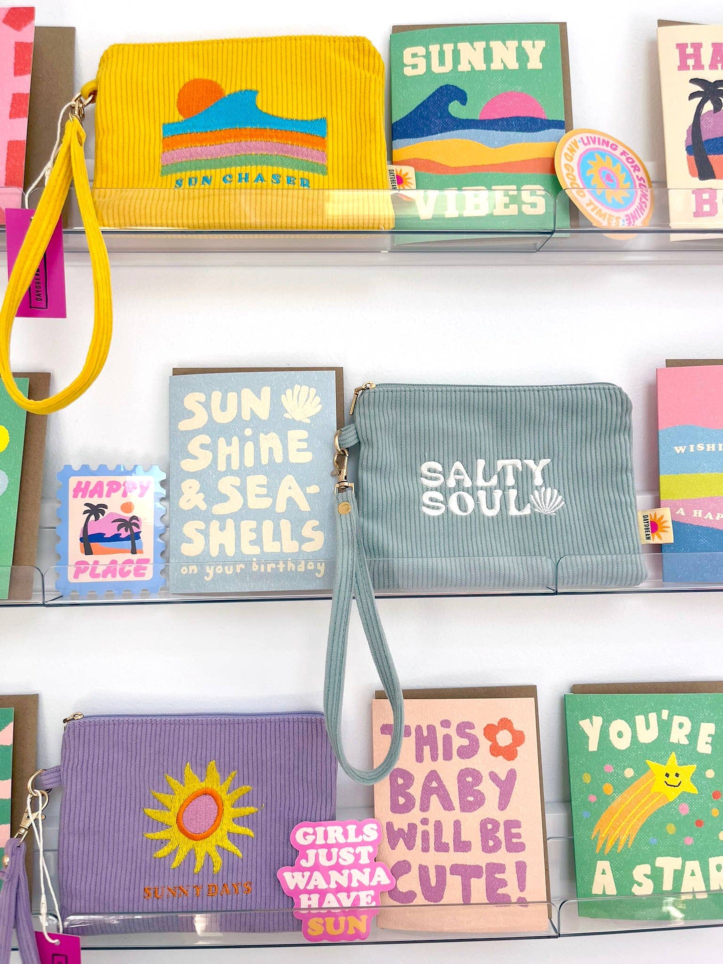 Women's pouch | Beach accessory | Zip pouch 7x5 | Salty Soul