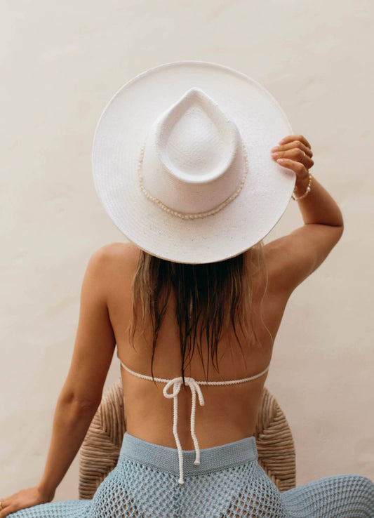 Oceana Seashell - Straw Hat / Cream