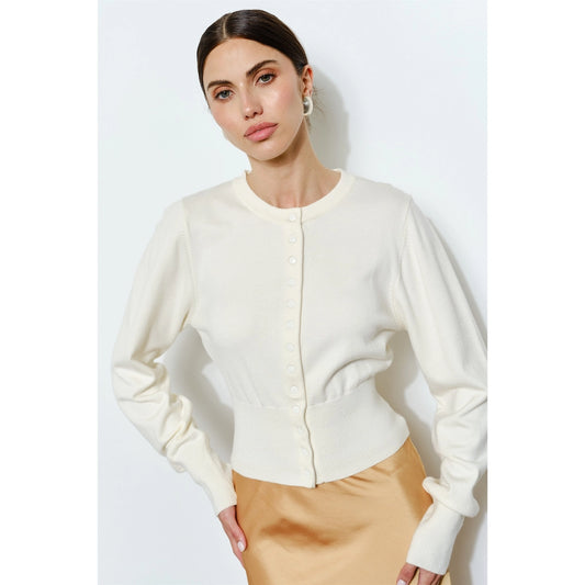 Cassandra Snap Button Cardigan