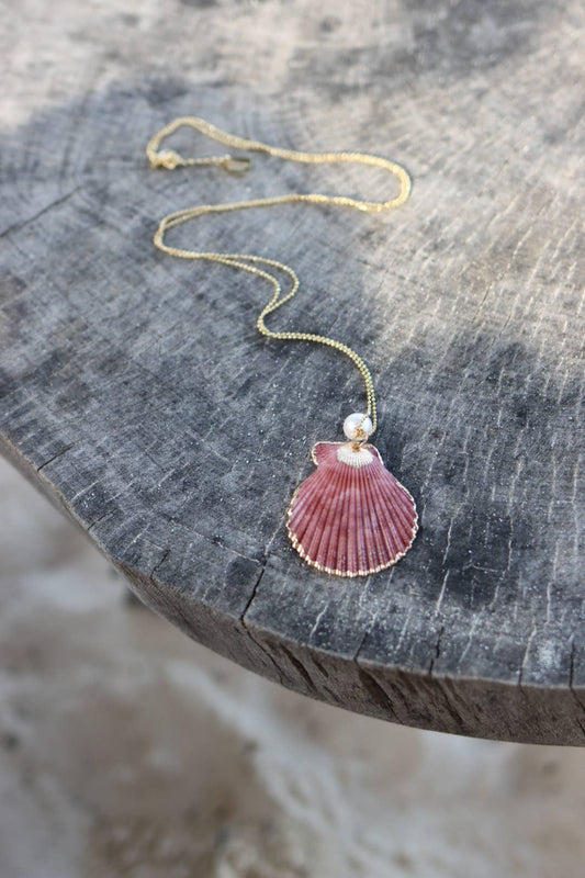 Psychedelic Seashell Necklace Summer Fashion Jewelry Women’s