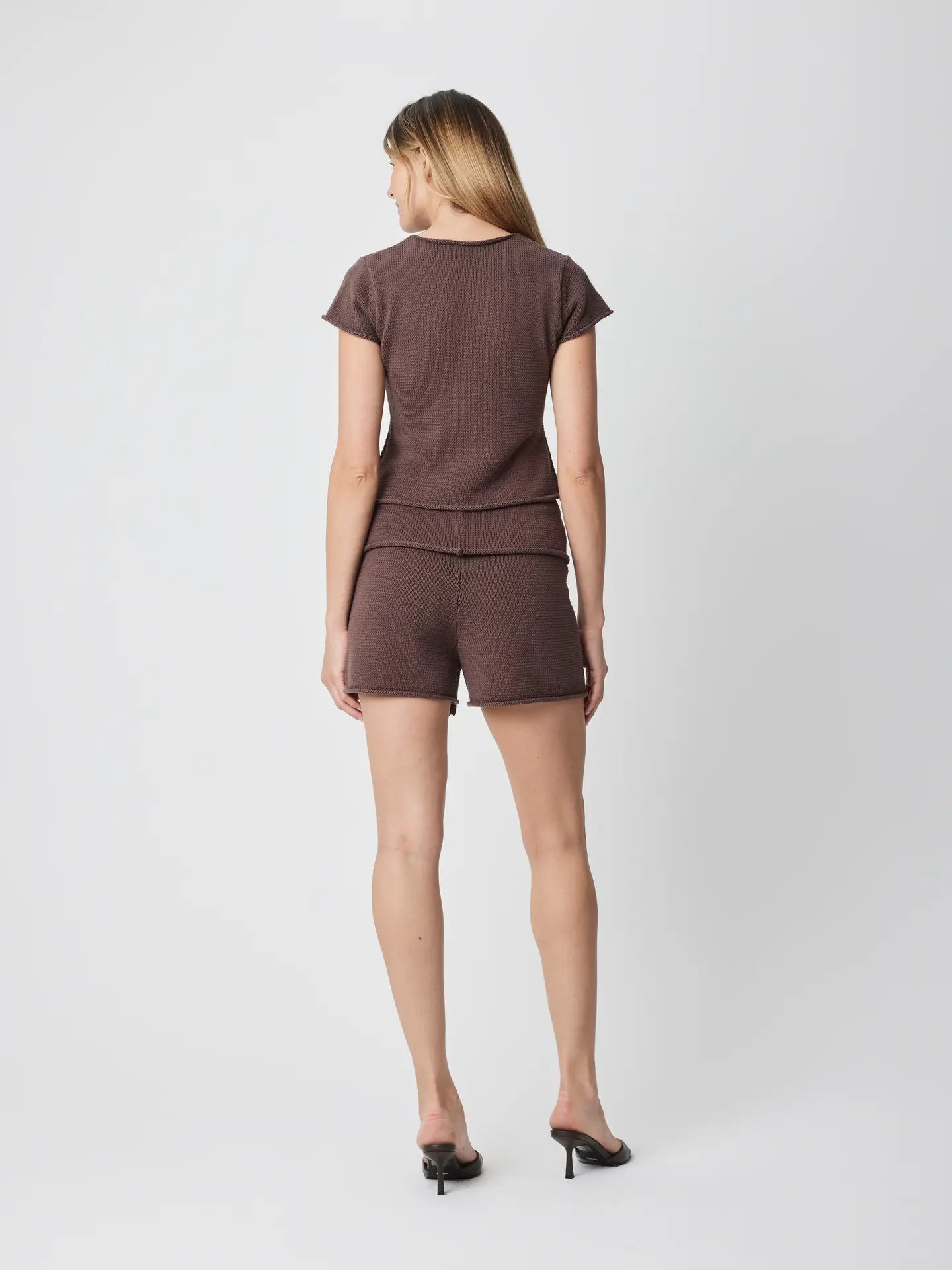 The Alana Top | Summer Knit Button-Down Top