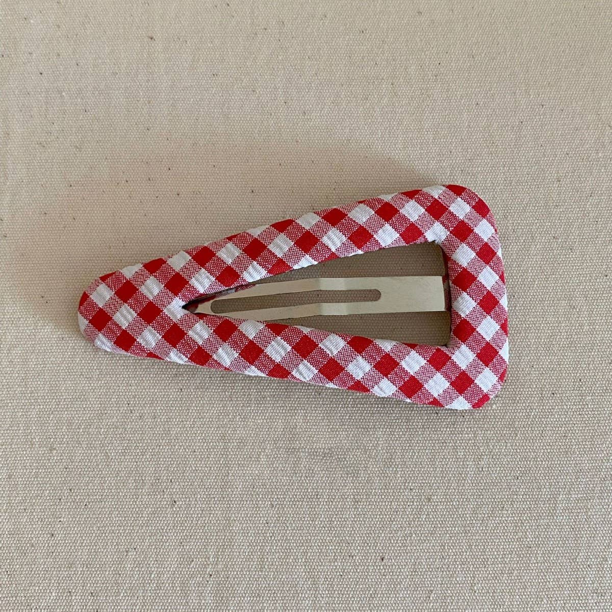 Plaid Polka Dot Clip