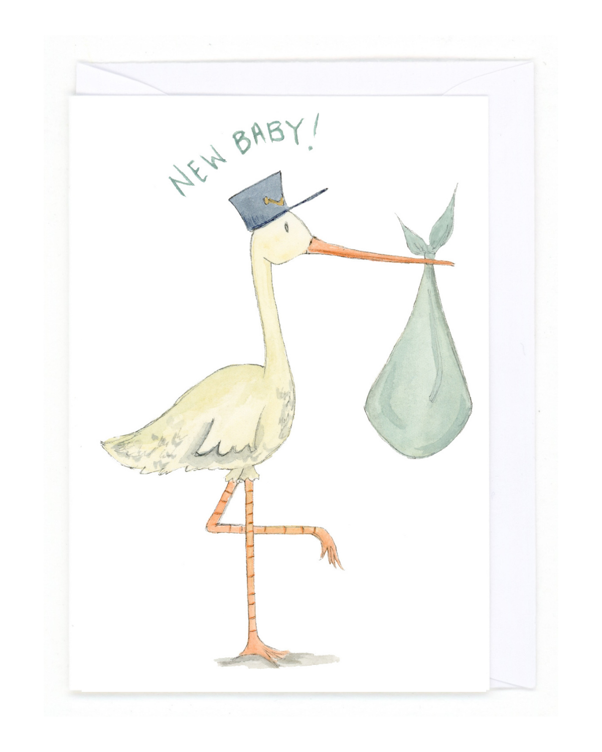 Stork Delivery Greeting Card
