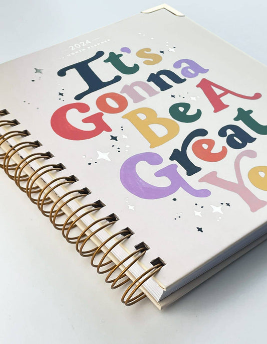 Great Year 2024 Spiral Bound Planner