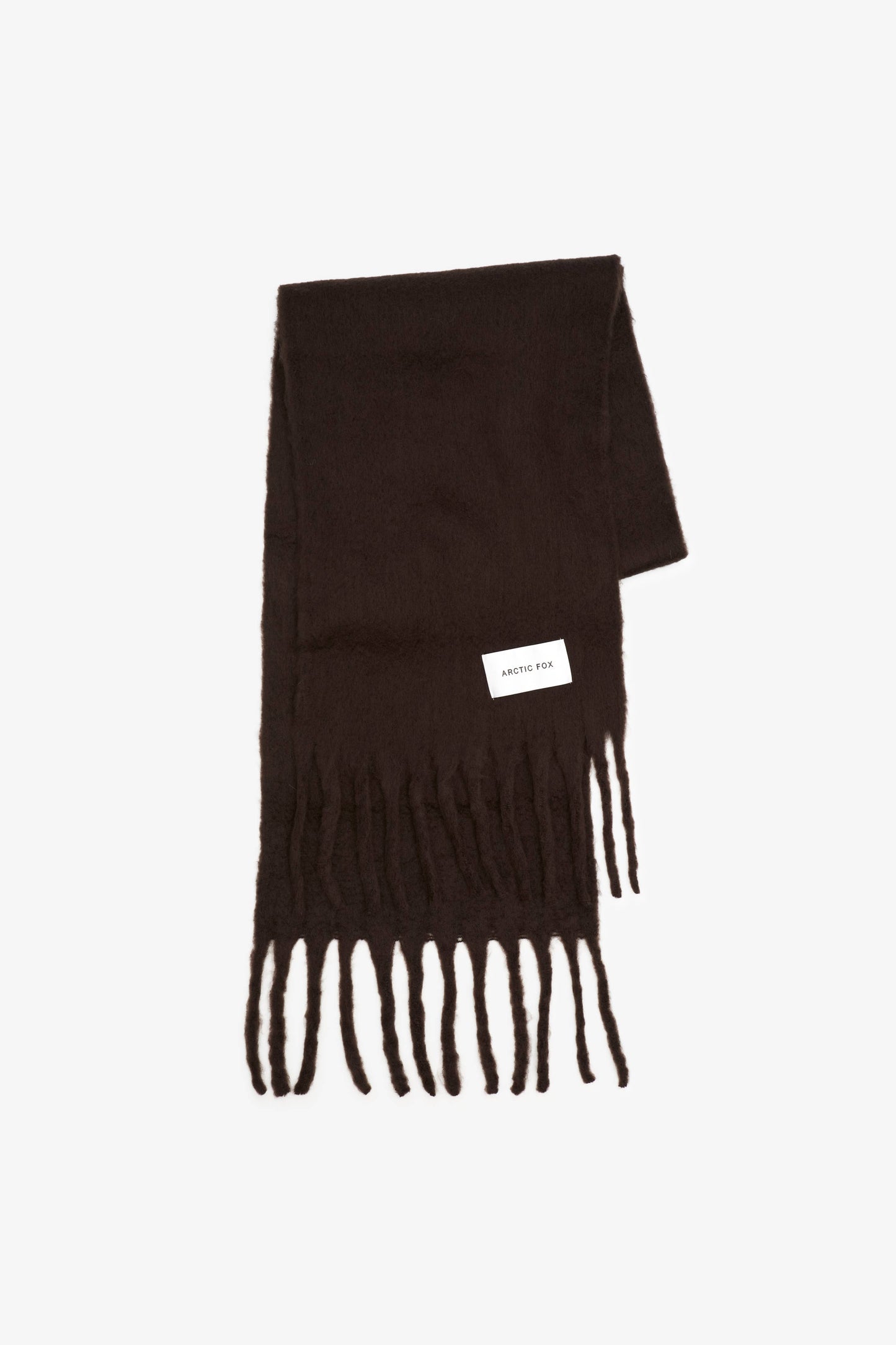 The Reykjavik Scarf - 100% Recycled - Ground Coffee -