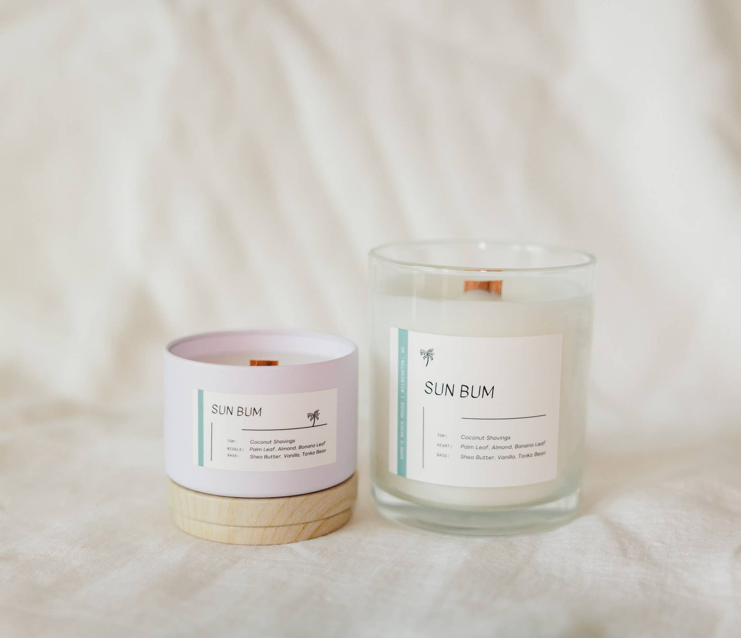 Mini | 4oz Luxury Coastal Wood Wick Candle