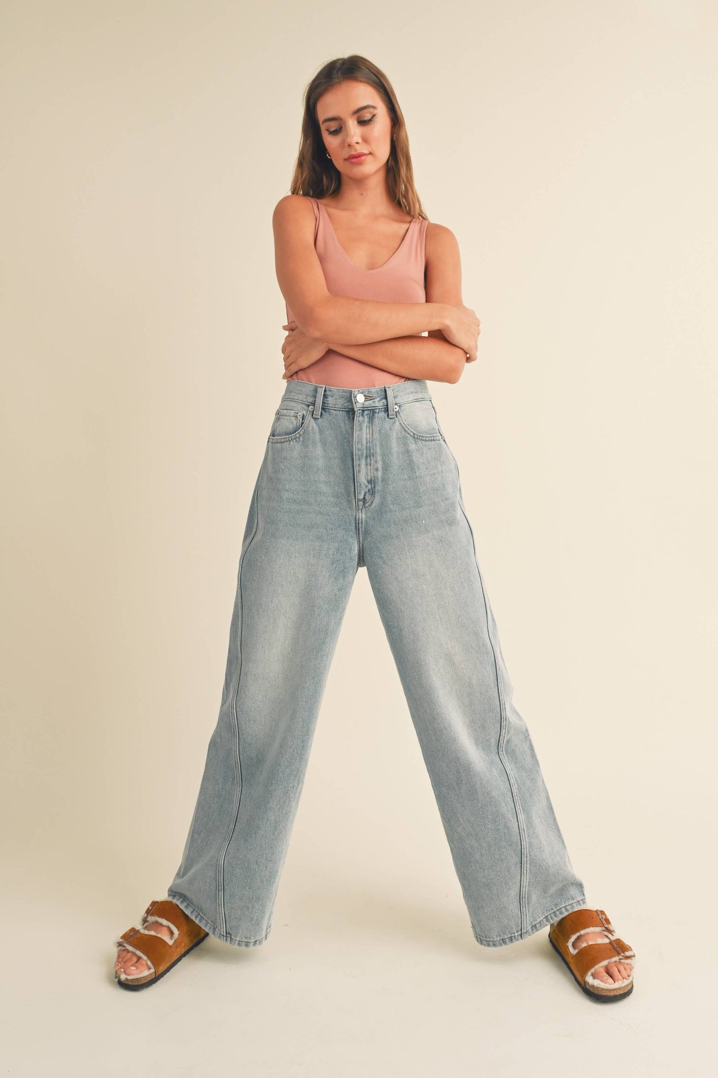 The Best In Show Wide Leg Denim