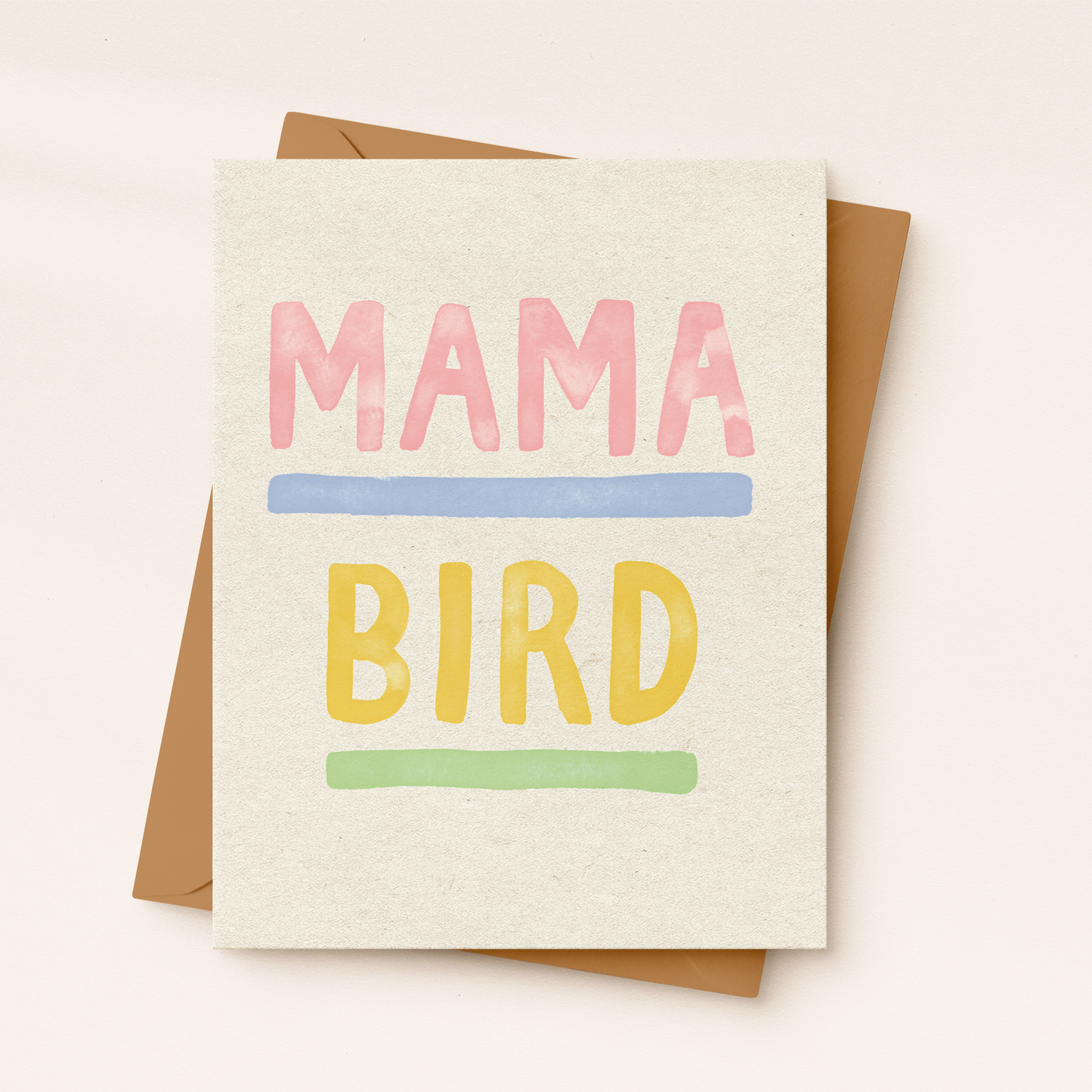 Mama Bird Card | New Mom Card | Baby Shower Card
