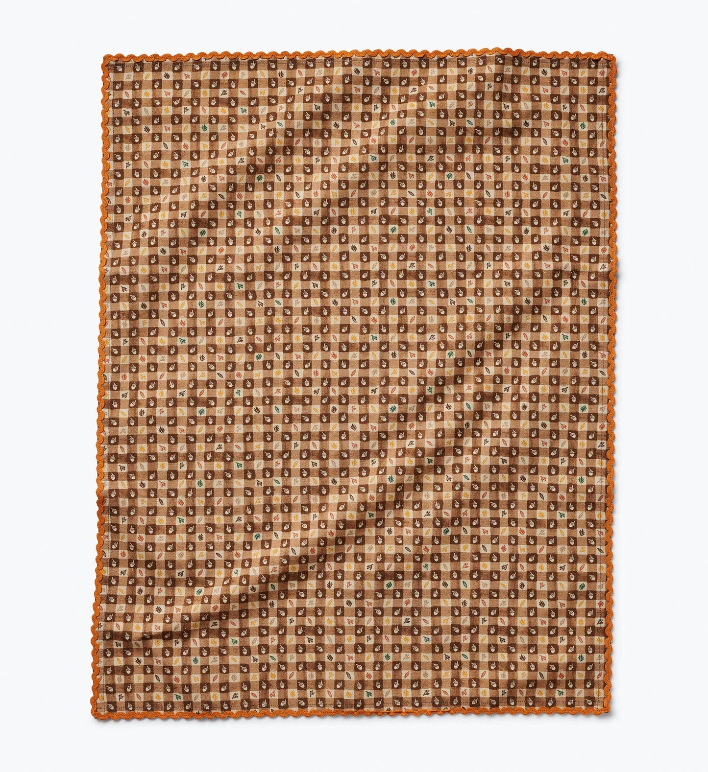 Harvest Gingham Tea Towel