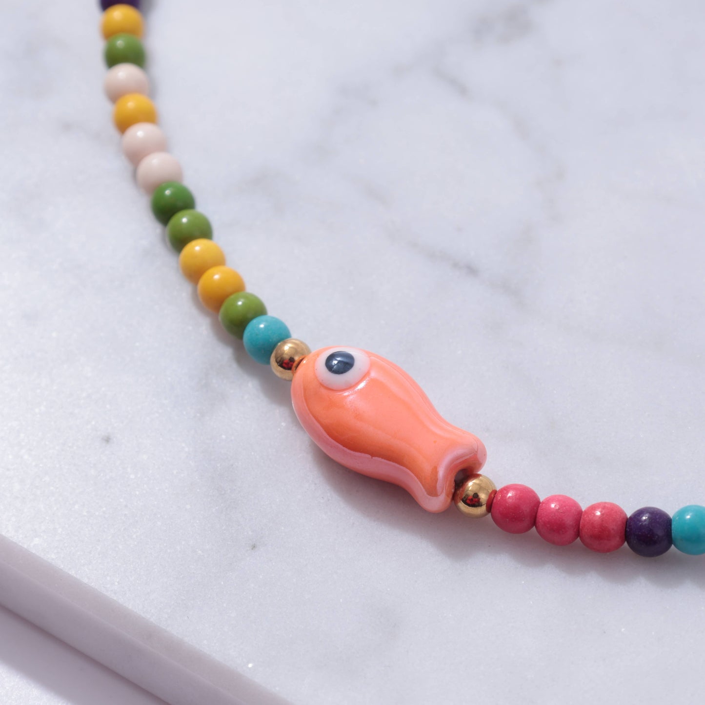 Good Luck Fish Bahama Necklace