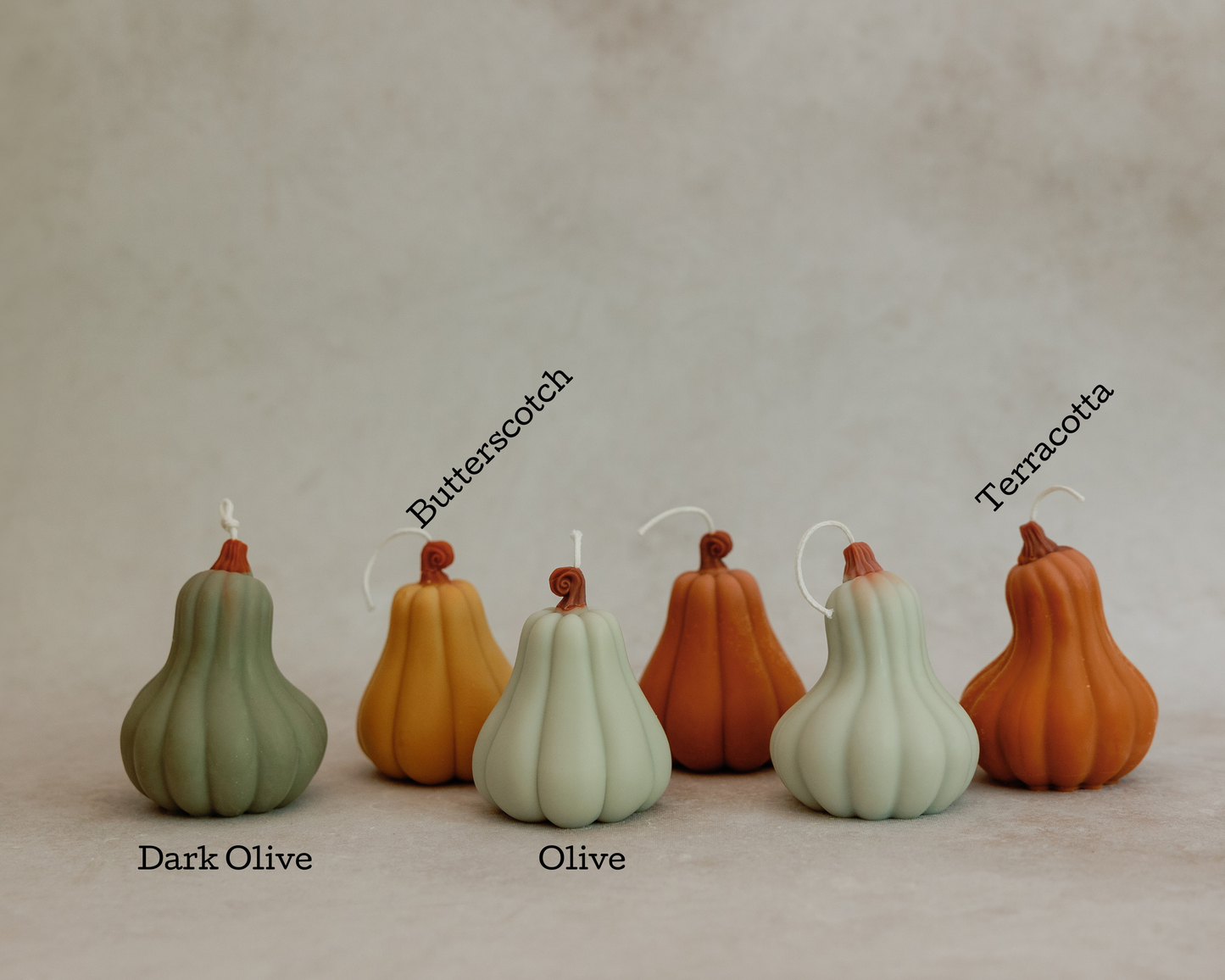 Fall Pumpkin candle, Halloween, Fall decor - small: Terracotta / Pumpkin Chai