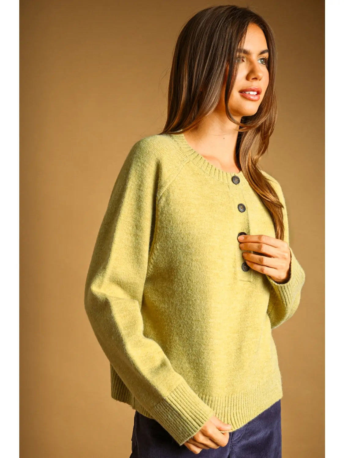 The Split Tea Sweater