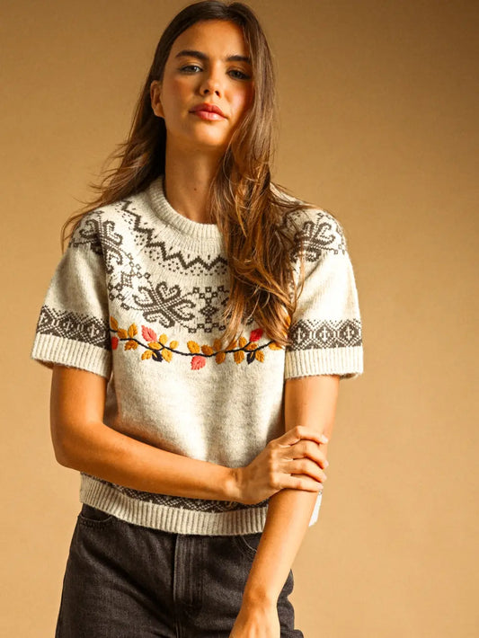 The Meg Ryan Sweater Top