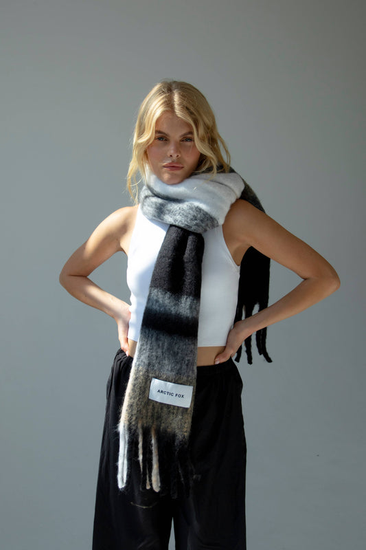 The Stockholm Scarf - 100% Recycled - The Arctic -