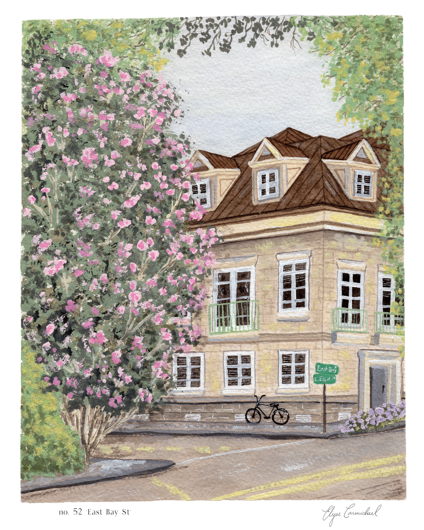 No. 52 'East Bay St' print