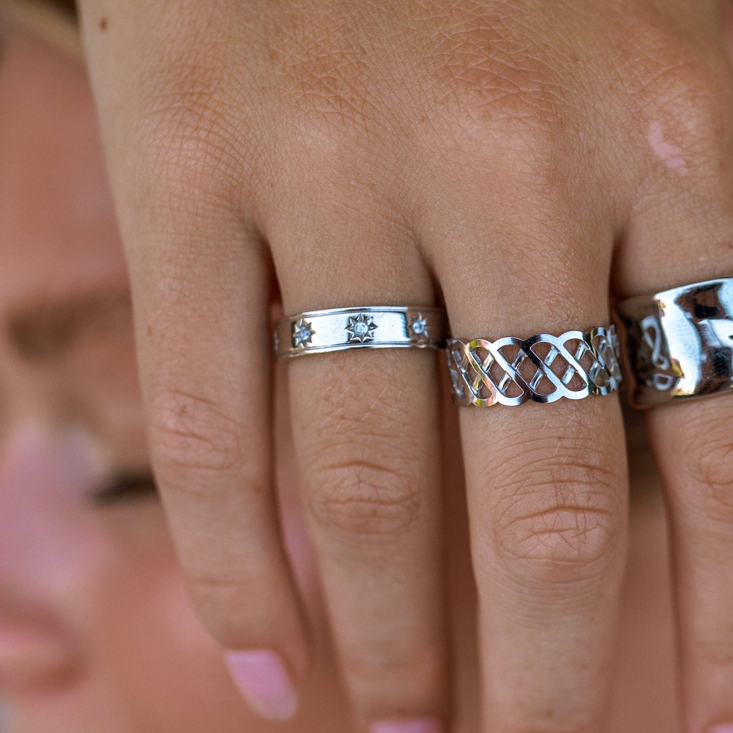 Lucent Ring Silver: Silver