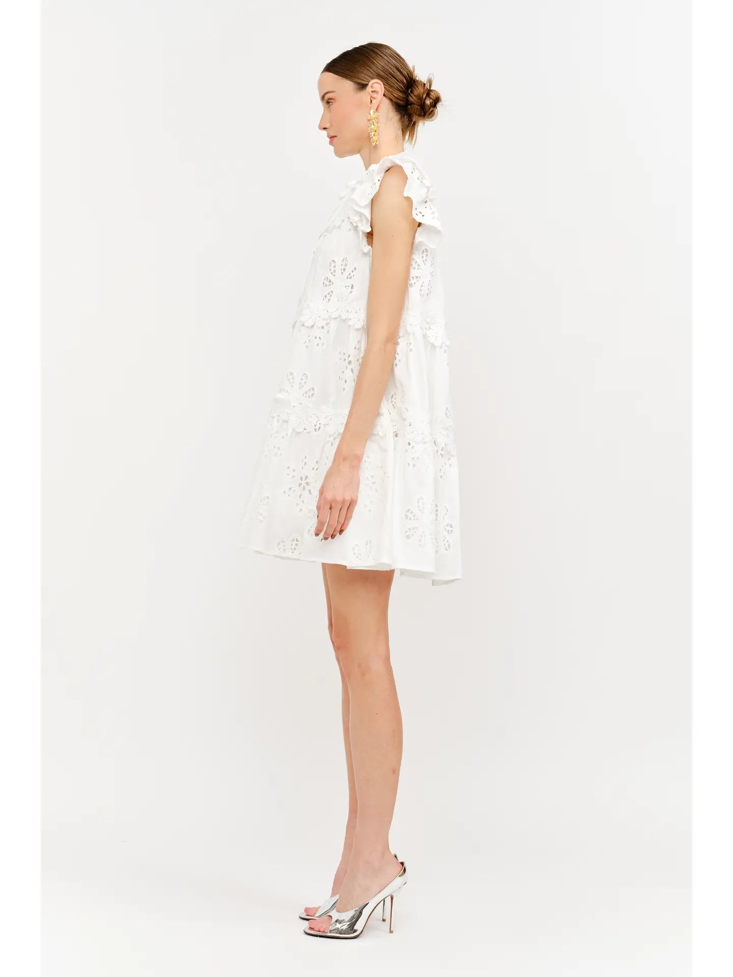 Kensie Off White Dress