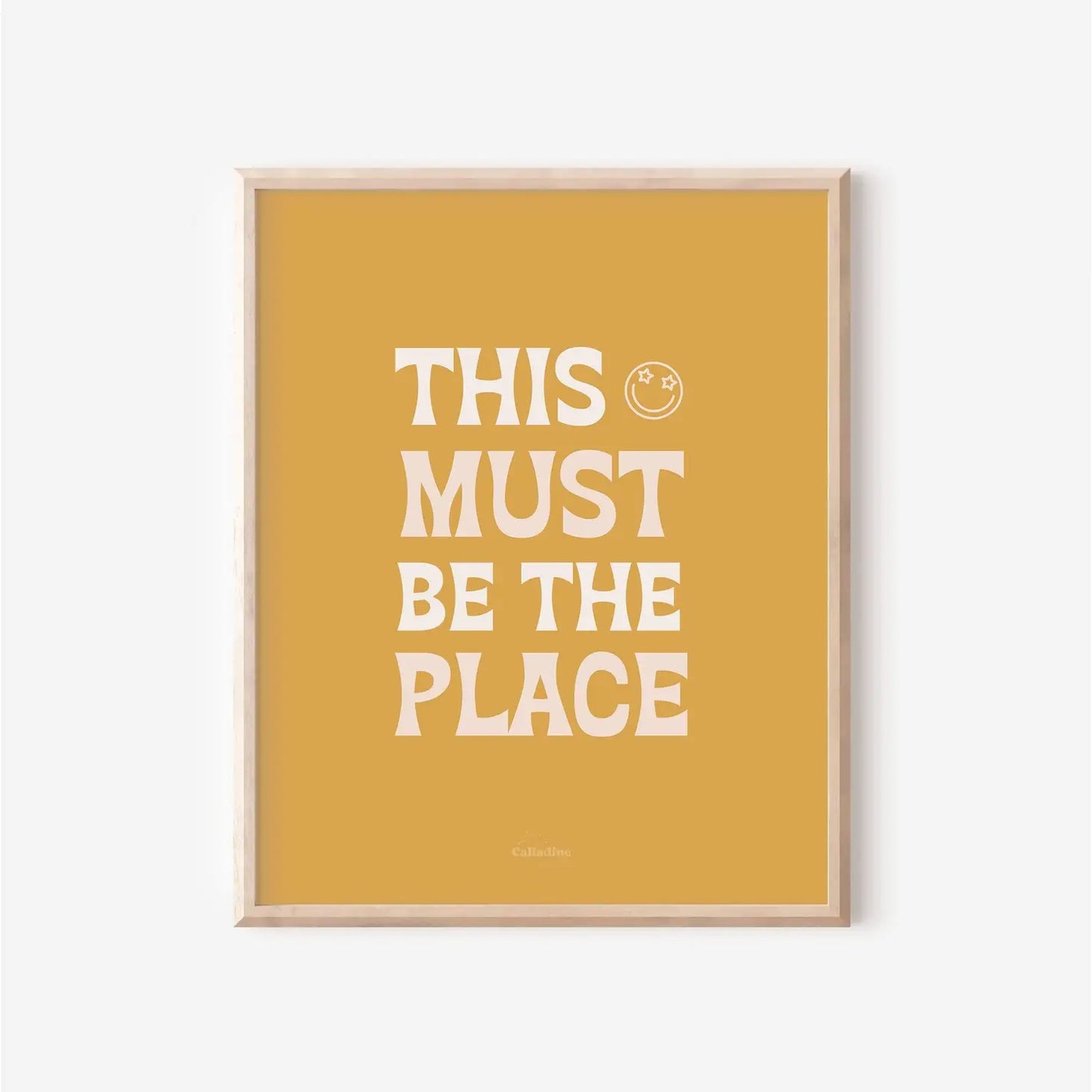 This Must Be the Place Print