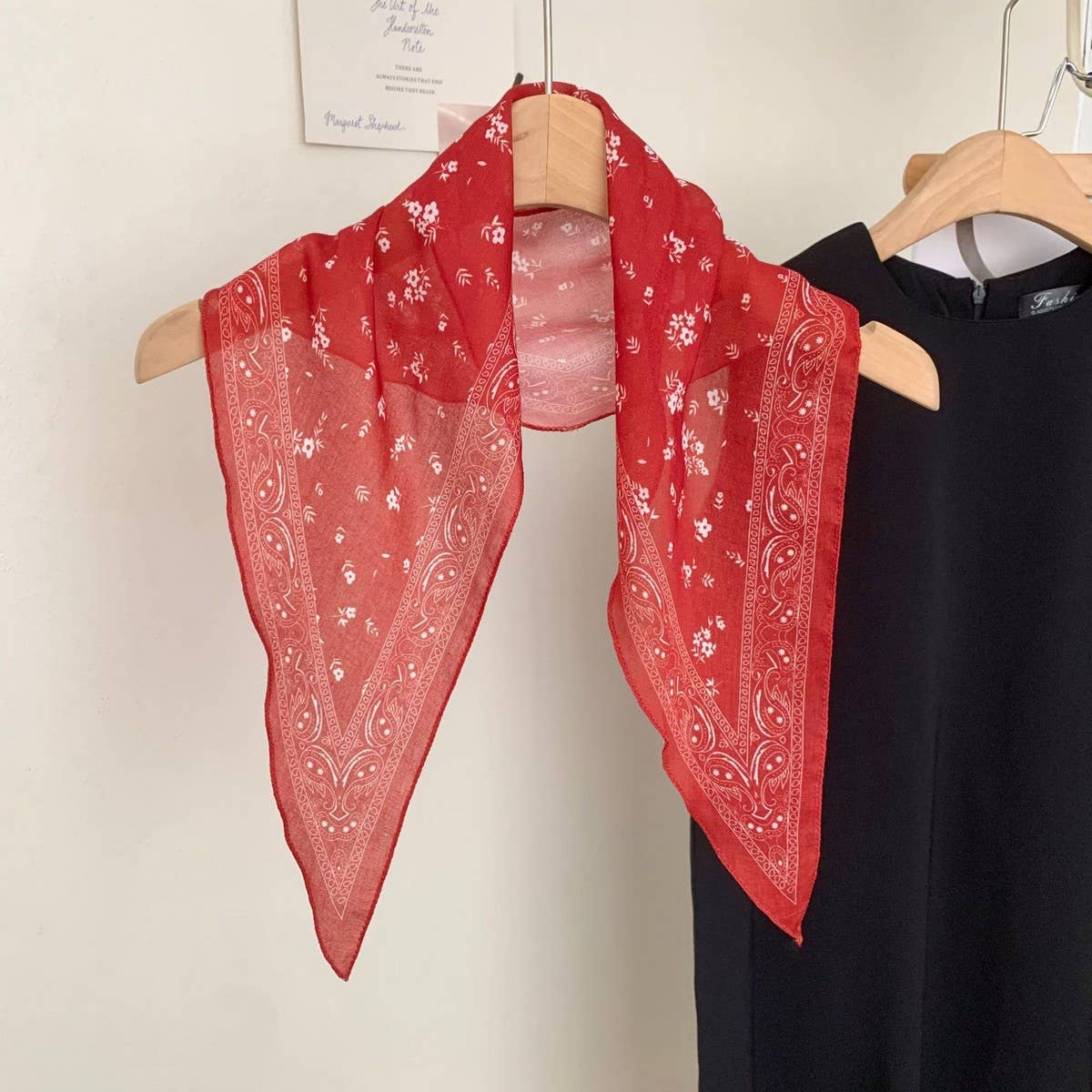 Paisley Scarf Bandana Headband Waist Belt Wrap