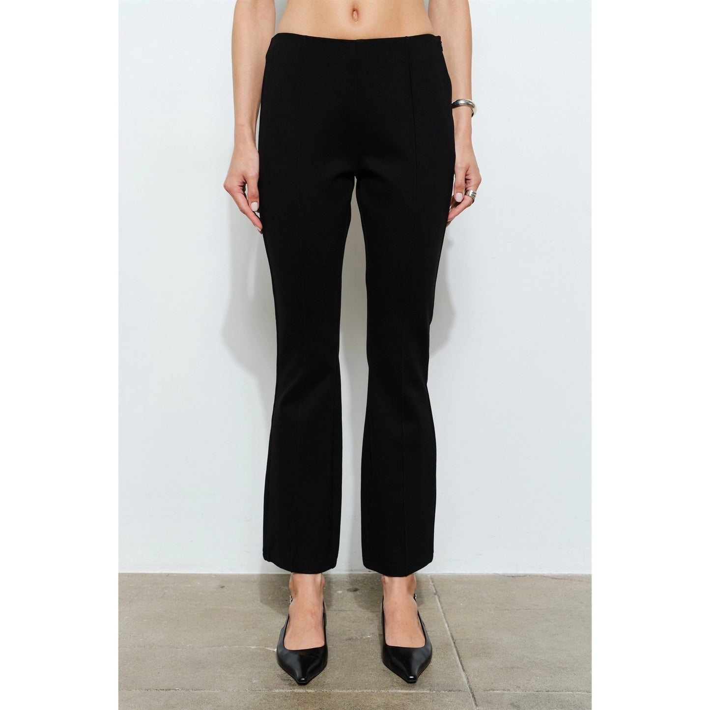 Dominique Pintuck Flare Pant