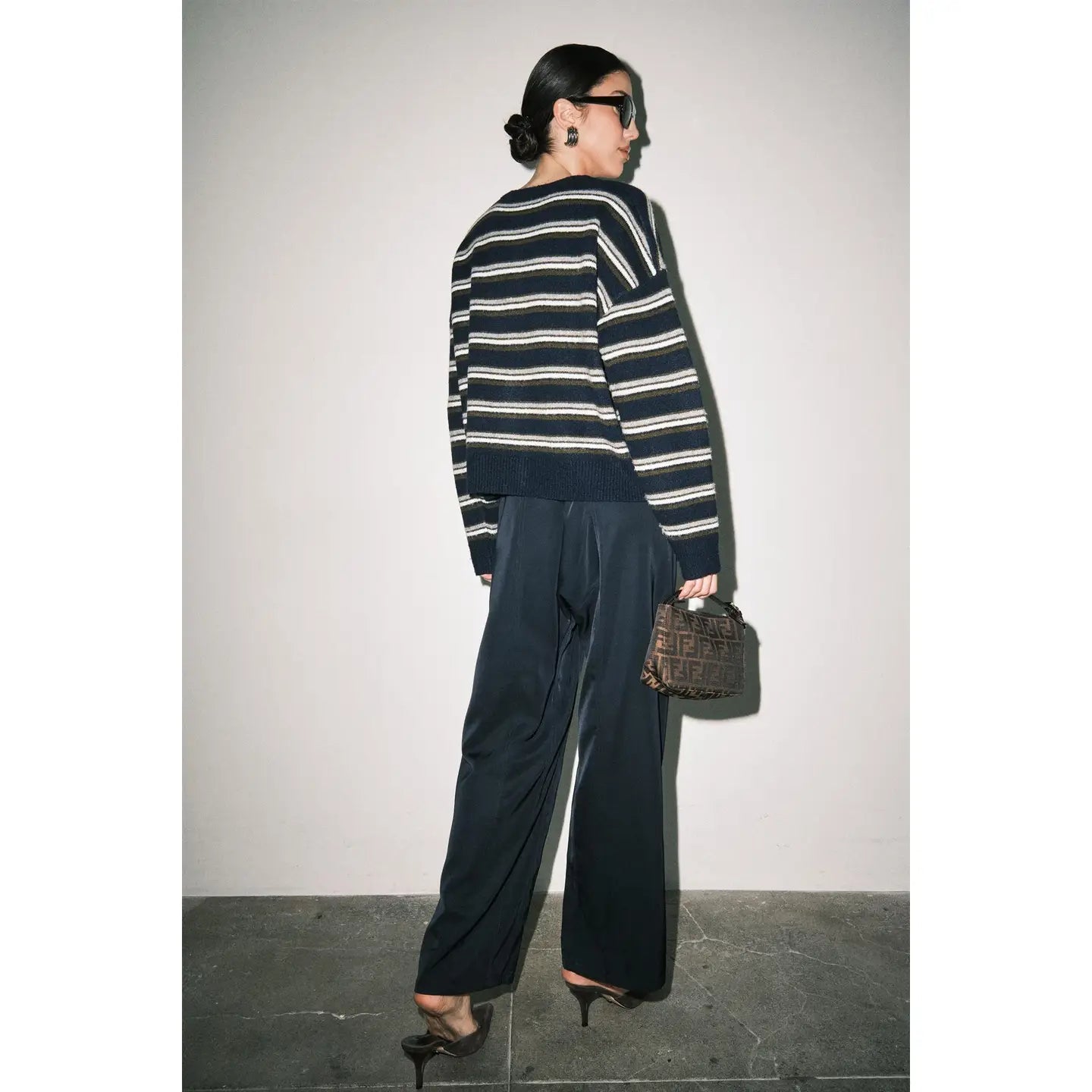 The Robin Striped Cardi