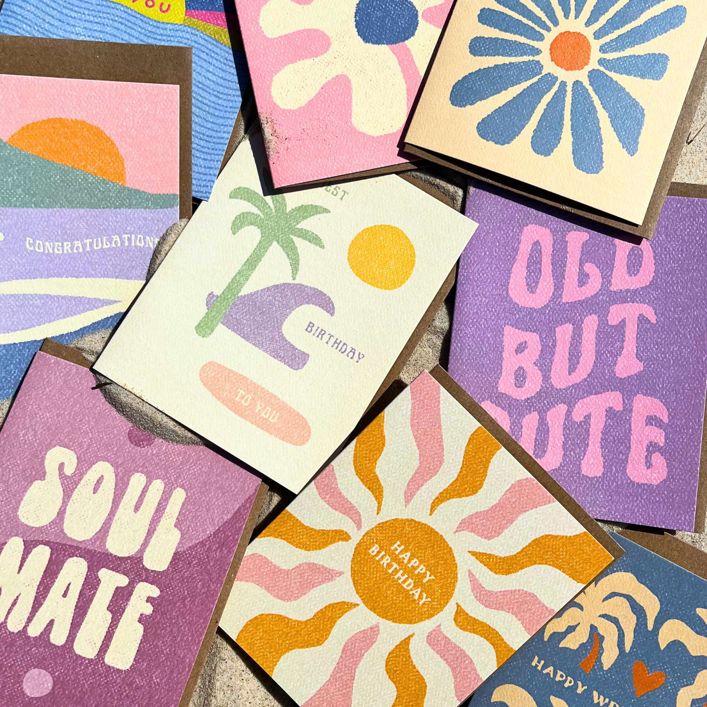 Floral Thank You Card | Modern Card | Abstract Thanks