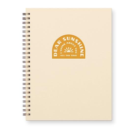 Dear Sunshine Journal: Lined Notebook