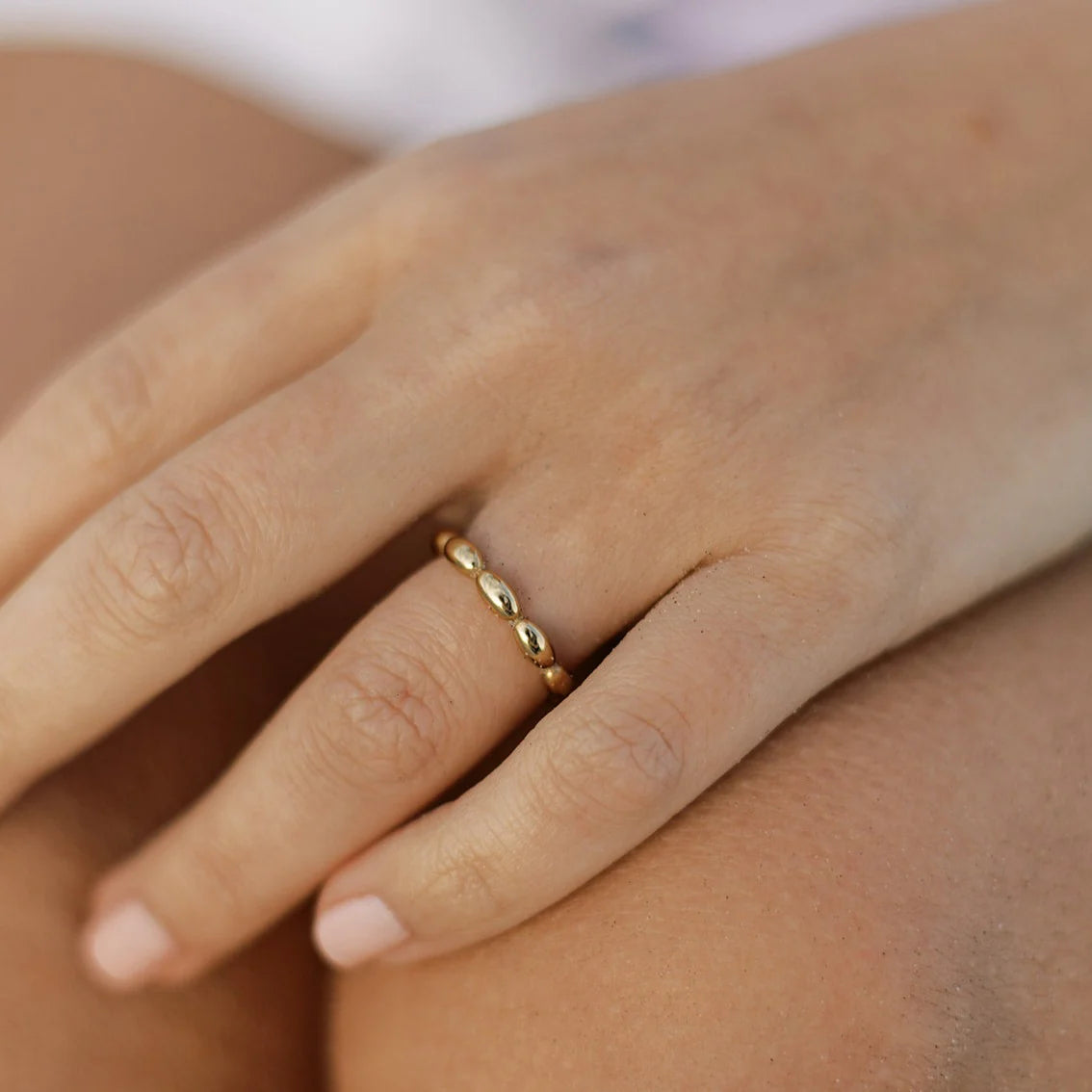 Georgia Rice Bead Ring