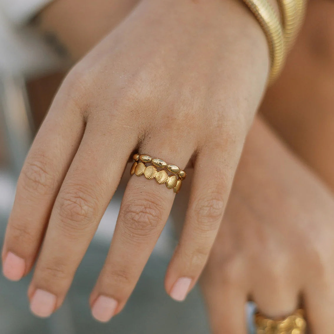 Georgia Rice Bead Ring