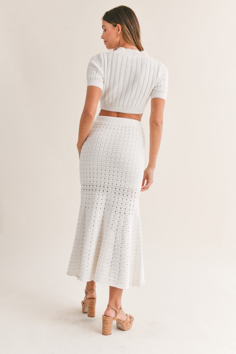 The Pointelle Skirt