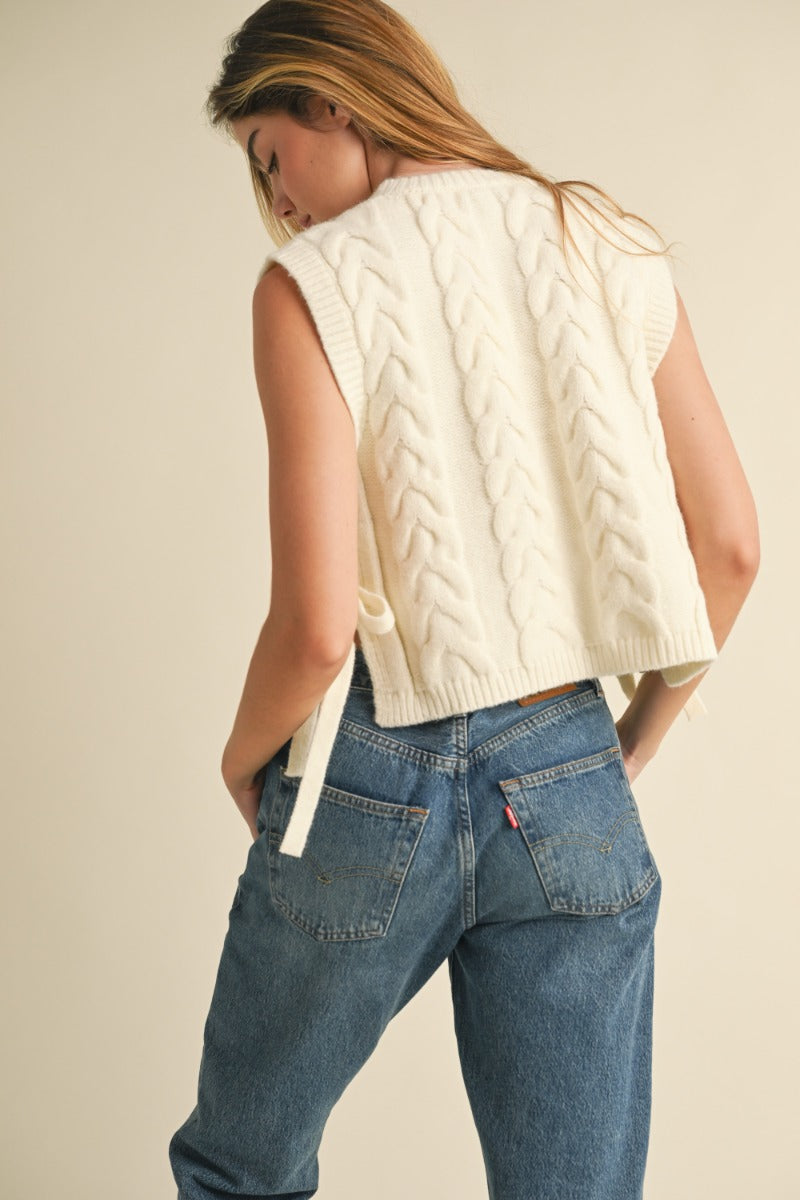 The Cable Knit Vest