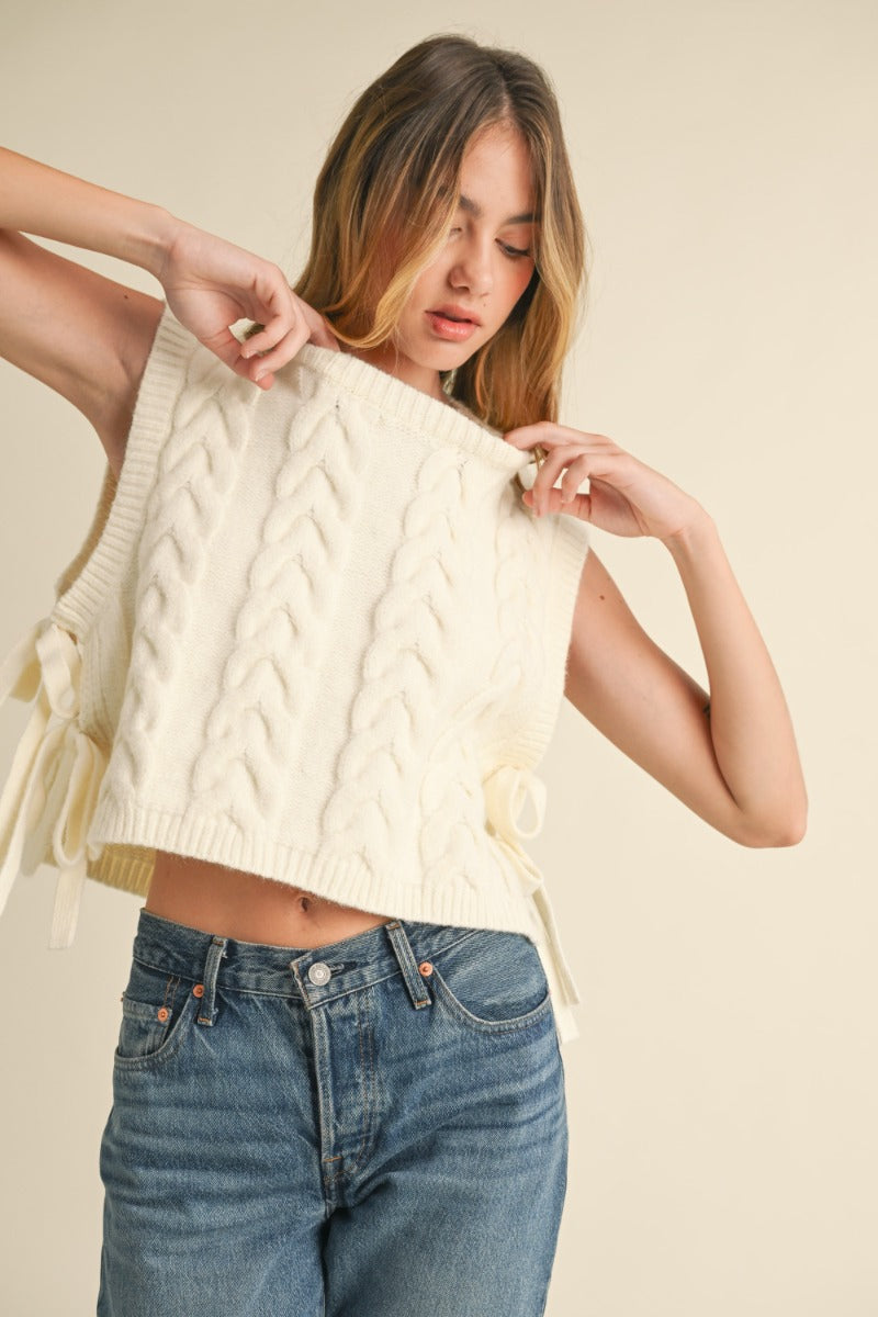 The Cable Knit Vest