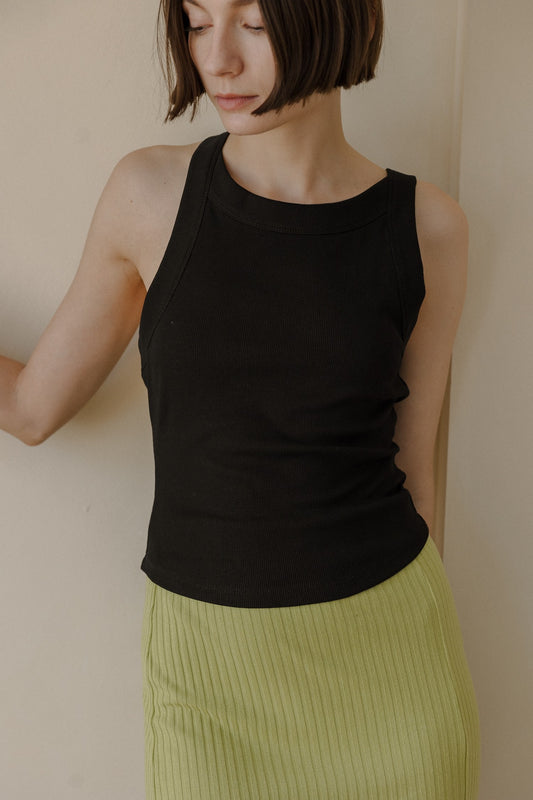 THE ALYSSA TOP- BLACK