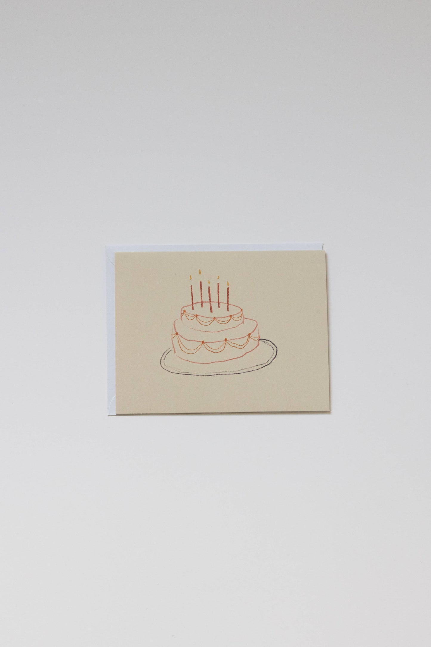 Cake Greeting Card (Blank Interior)