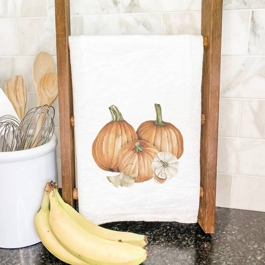 Pumpkin Harvest - Cotton Tea Towel