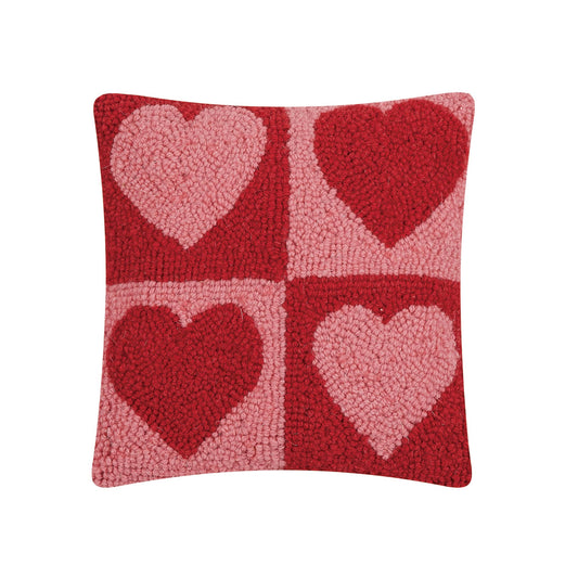 Heart Checker Hook Pillow