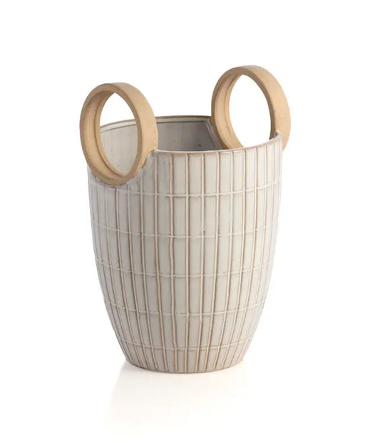 Avila Vase - White